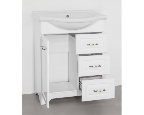 Тумба под раковину Style Line Олеандр-2 65 ЛС-00000047 белая