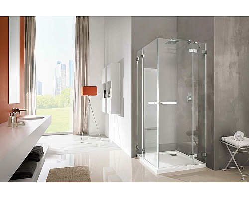 Душевая дверь Radaway Euphoria KDD 90 383060-01R профиль Хром стекло прозрачное