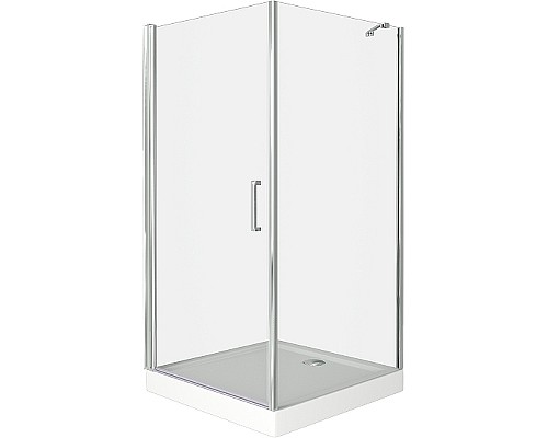 Душевой уголок Good Door Pandora CR-80-C-CH 80х80 профиль Хром стекло прозрачное