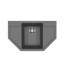 Кухонная мойка Ulgran U-609-343 антрацит