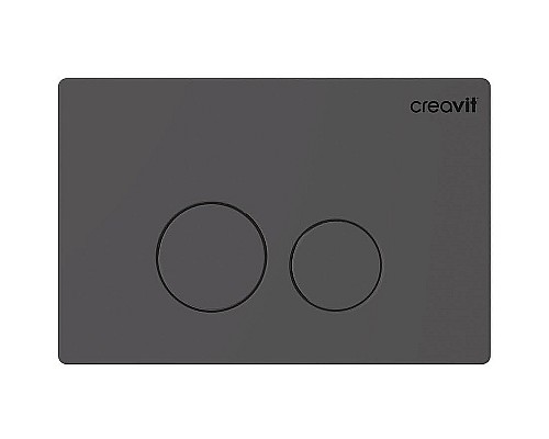 Клавиша смыва Creavit Terra GP9002.04 Антрацит