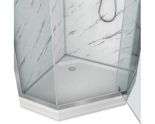 Душевая кабина Niagara Lux 100x100 NG-7702DM без гидромассажа