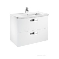 Тумба под раковину Roca The Gap 70 ZRU9302878 белый глянец