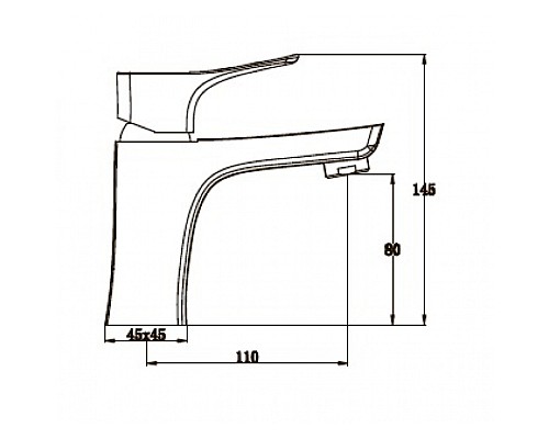 Смеситель для раковины KAISER Clever 76011