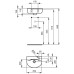 Раковина Ideal Standard Connect Arc 35 R Euro White