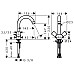 Смеситель для раковины Hansgrohe Logis 71222000