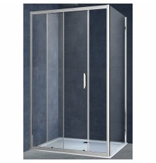 Душевой уголок Vincea Alpha 100x80 профиль Хром стекло прозрачное