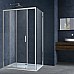 Душевой уголок Vincea Alpha 100x80 VSR-3AL8010CL профиль Хром стекло прозрачное
