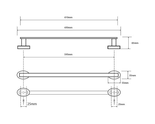 Полотенцедержатель Bemeta 118404041