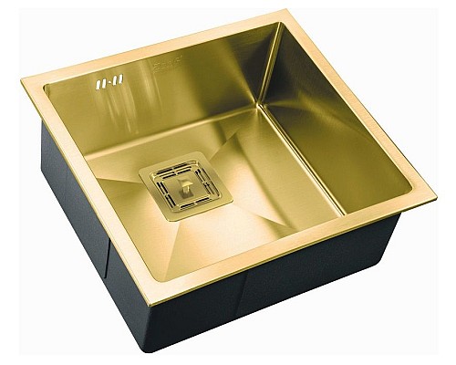 Мойка кухонная ZORG Inox PVD SZR-4844 BRONZE