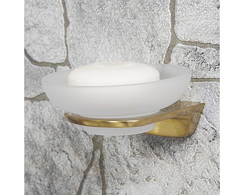 Мыльница WasserKRAFT Aisch K-5929 Золото матовое