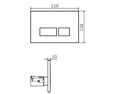 Клавиша для инсталляции AM.PM Pro S I047038