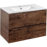 Тумба под раковину Vincea Mia 80 VMC-2MC800RW подвесная R.Wood