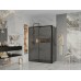 Душевой уголок Ambassador Intense 120x80 Черный