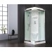 Душевая кабина Royal Bath HP 80х80 стекло прозрачное задняя стенка Белая