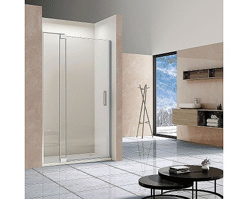 Душевая дверь Vincea Extra 120 VDP-1E1112CL профиль Хром стекло прозрачное