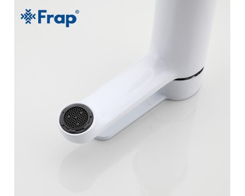 Смеситель для раковины Frap H41 F1041 Белый Хром