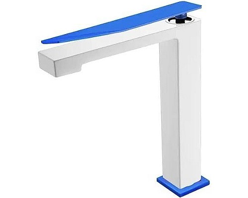 Смеситель для раковины Boheme Q 142-WUW.2 Белый Синий