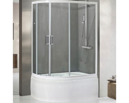 Душевой уголок Royal Bath BK 120х80 с поддоном Белый