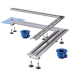 Декоративная решетка угловая TECE drainline basic