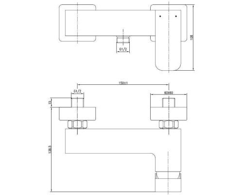 Смеситель Aquanet SD90447