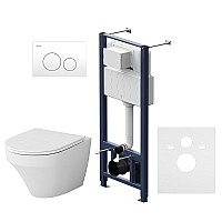 Комплект инсталляция AM.PM Inspire с унитазом и клавишей IS49001.501700