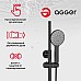 Душевая система Agger Thermo A2451244 Черная