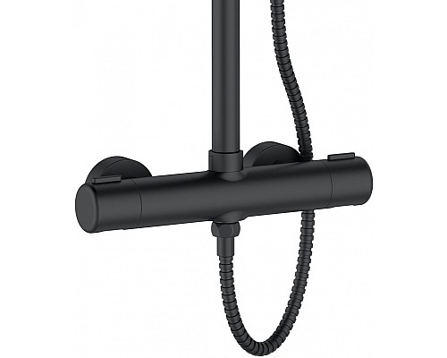 Душевая система Agger Thermo A2451244 Черная