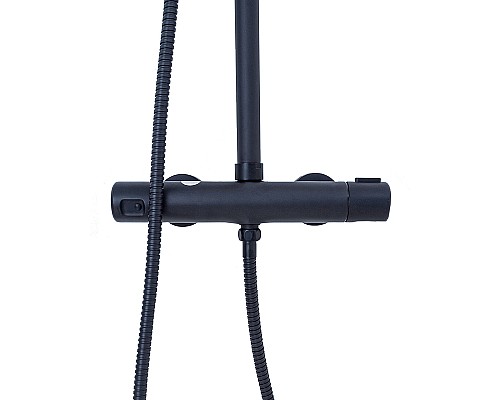 Душевая система Agger Thermo A2451244 Черная