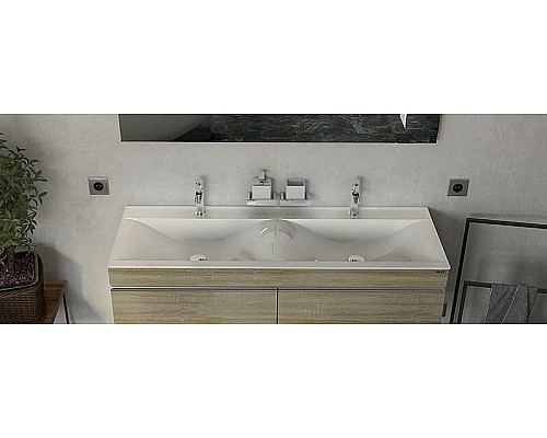 Раковина Velvex Pulsus 140 rkPUL.140-81 Белая