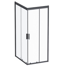 Душевой уголок AM.PM Gem S 100х80 W93G-404-100280-BT Черный матовый