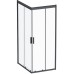 Душевой уголок AM.PM Gem S 100х80 W93G-404-100280-BT Черный матовый