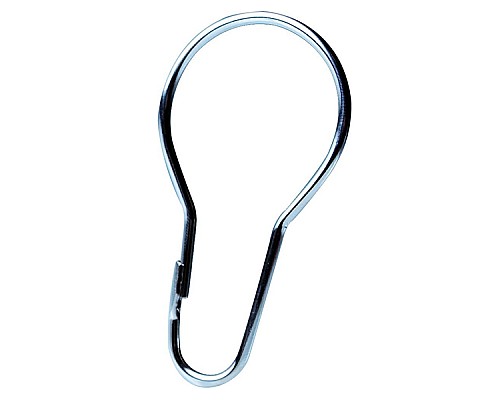 Кольца для карниза Ridder 49500 Хром