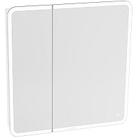 Зеркальный шкаф Grossman Адель 80 208004 с подсветкой Белый