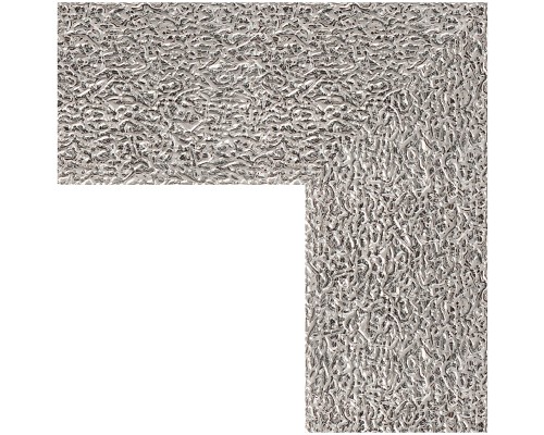 Зеркало Evoform Definite 120х70 BY 3215 в багетной раме - Чеканка серебряная 90 мм