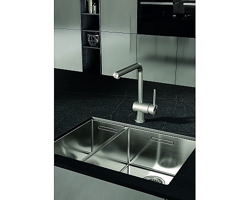 Смеситель для кухни Kludi L Steel 45803F877 Сталь Смеситель для кухни Kludi L Steel 45803F877 Сталь