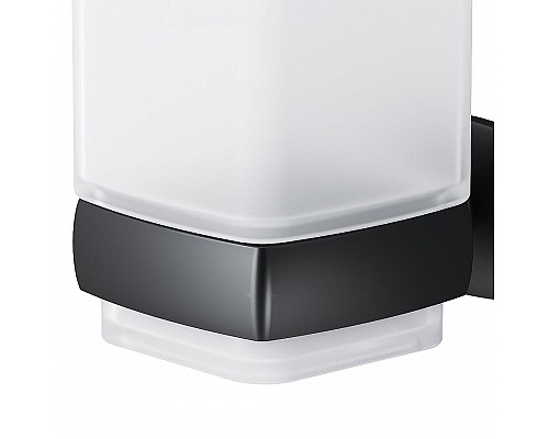 Стакан для зубных щеток AM.PM Gem A9034322 Черный Белый