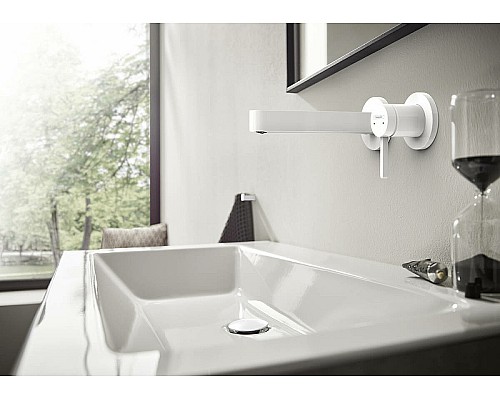 Смеситель для раковины Hansgrohe Finoris 76051700 Белый матовый
