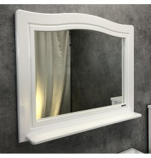 Зеркало Comforty Павия 100 Белый глянец