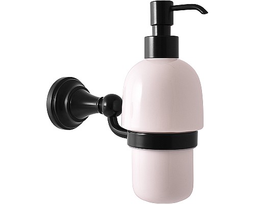 Дозатор для жидкого мыла Rav Slezak Morava MKA0303CMAT Черный матовый