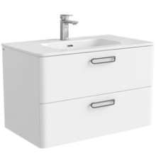 Тумба с раковиной IDDIS Brick 80 подвесная белая BRI80W0i95K