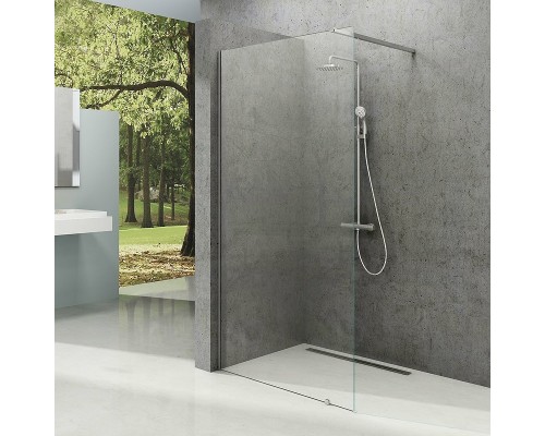 Душевая перегородка Ravak Walk-In Wall 80 профиль Хром стекло Transparent