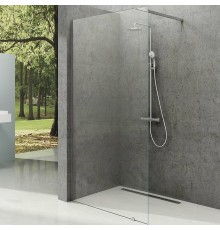 Душевая перегородка Ravak Walk-In Wall 80 профиль Хром стекло Transparent