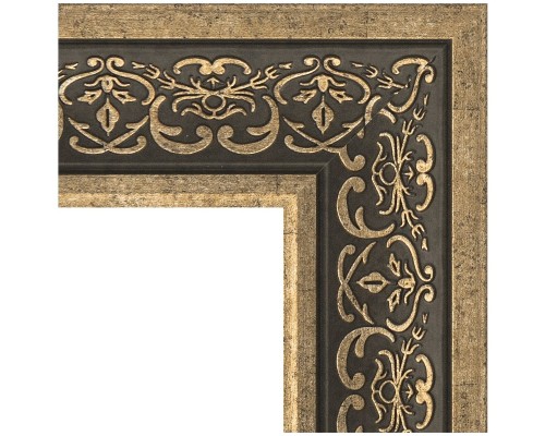 Зеркало Evoform Definite 73х73 BY 3160 в багетной раме - Вензель серебряный 101 мм