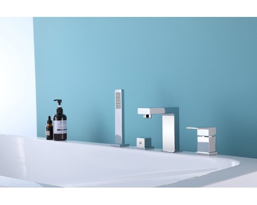 Смеситель на борт ванны Abber Daheim AF8213 Хром