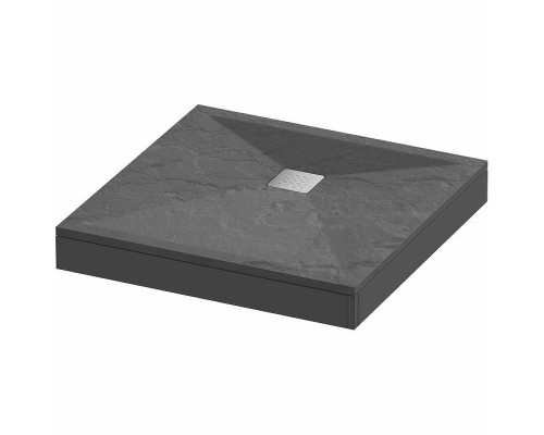 Душевой поддон из искусственного камня Grossman Strong 90x90 Графит