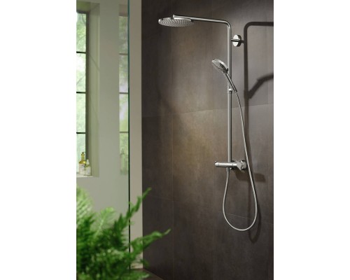 Душевая система Hansgrohe с термостатом золото 27633990