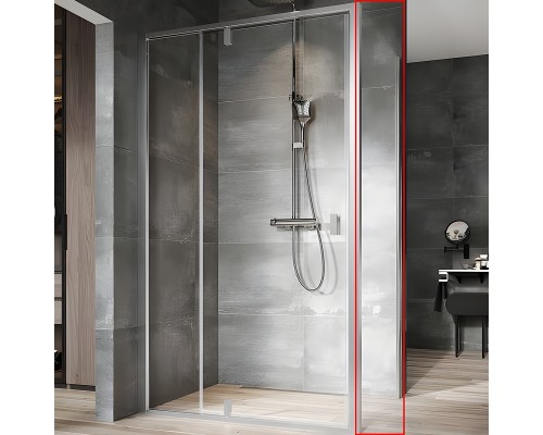 Душевая стенка Ravak Nexty NPS-90 90O70U00Z1 профиль Сатин стекло Transparent