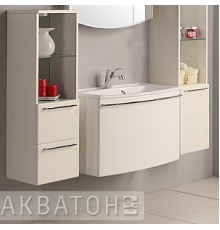 Тумба под раковину Севилья 80 белый жемчуг Aquaton