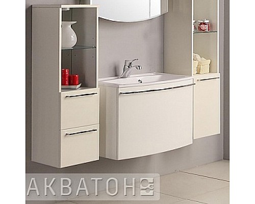 Тумба под раковину Севилья 80 белый жемчуг Aquaton 1A126301SEG30